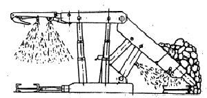 液压支架喷雾示意图